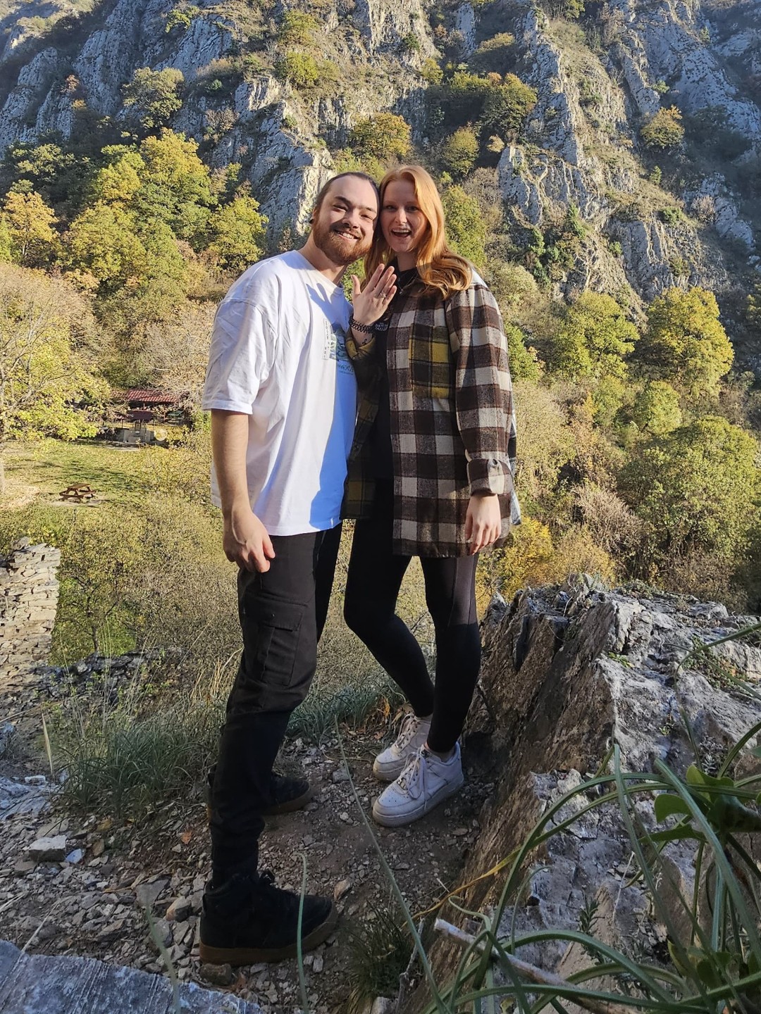 Trouwbanner van Michelle en Joël